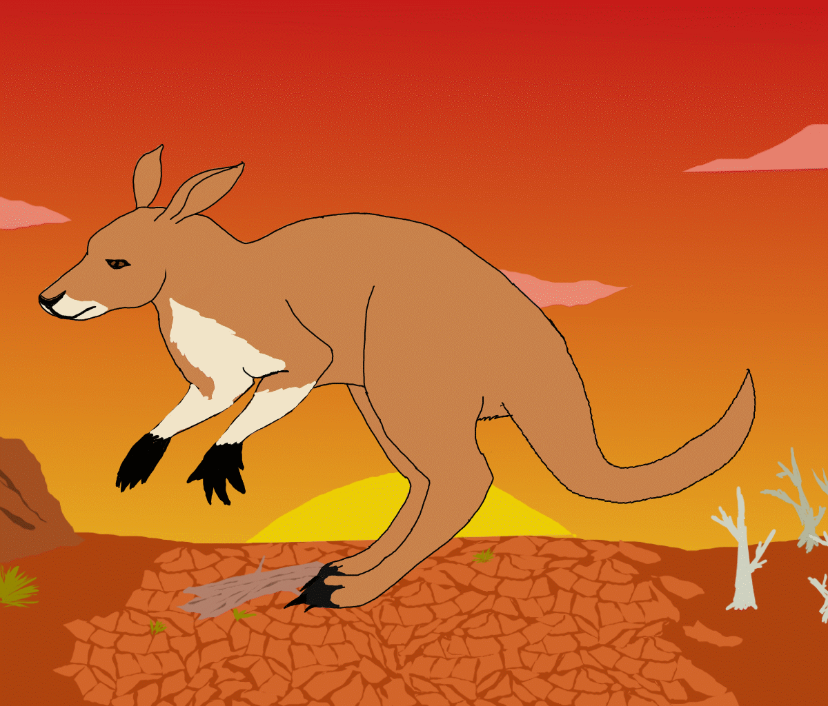 Kangaroo Hop Animation by SpiritSTP on DeviantArt Kangaroo Hop Animation by SpiritSTP on DeviantArt