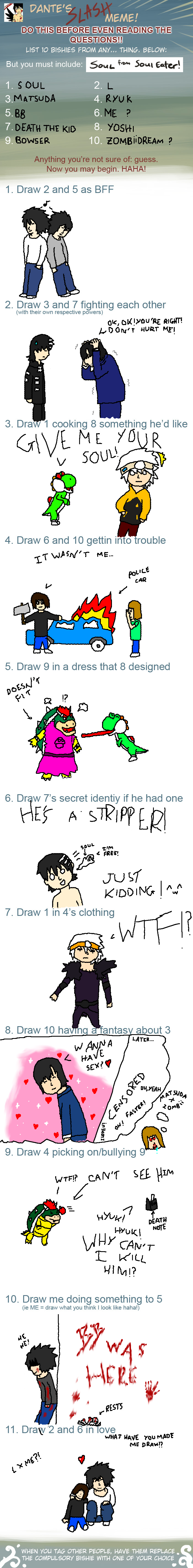 SLASH MEME by DRAGONAISER on DeviantArt