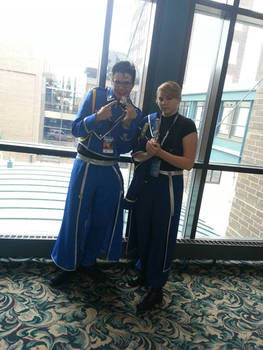 Riza and Hughes Cosplay