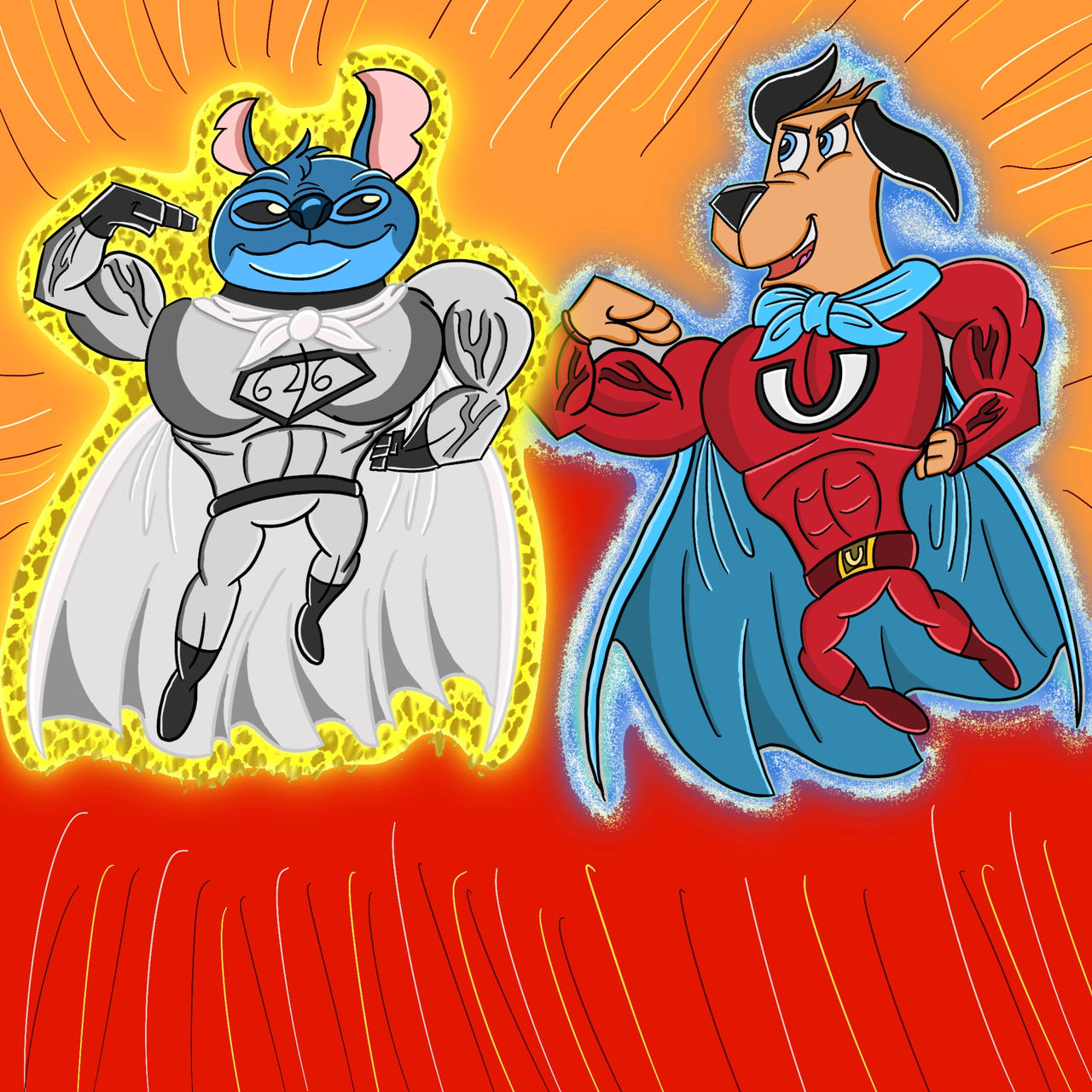 SUPER MIGHTY STITCH MEETS REBOOT UNDERDOG by superspyro45 on DeviantArt