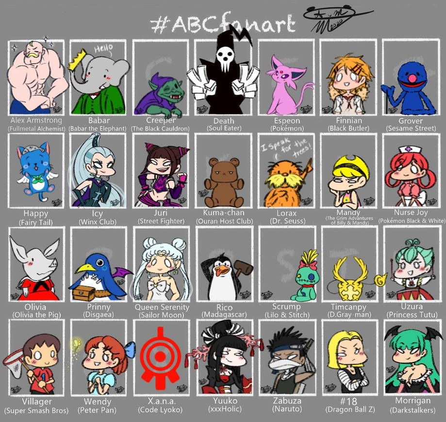 Abc Bids Deviantart #ABCFanart 2020 by WhyyScrump on DeviantArt