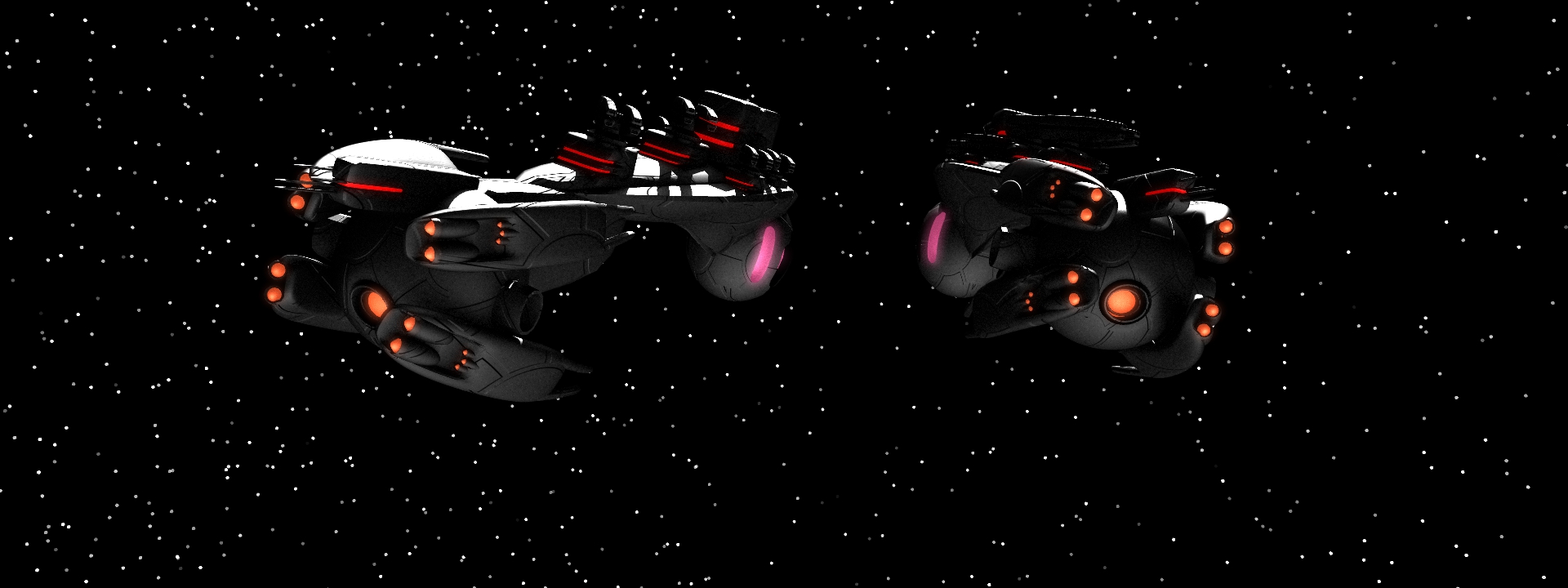 Farscape background ships [closer look #1]