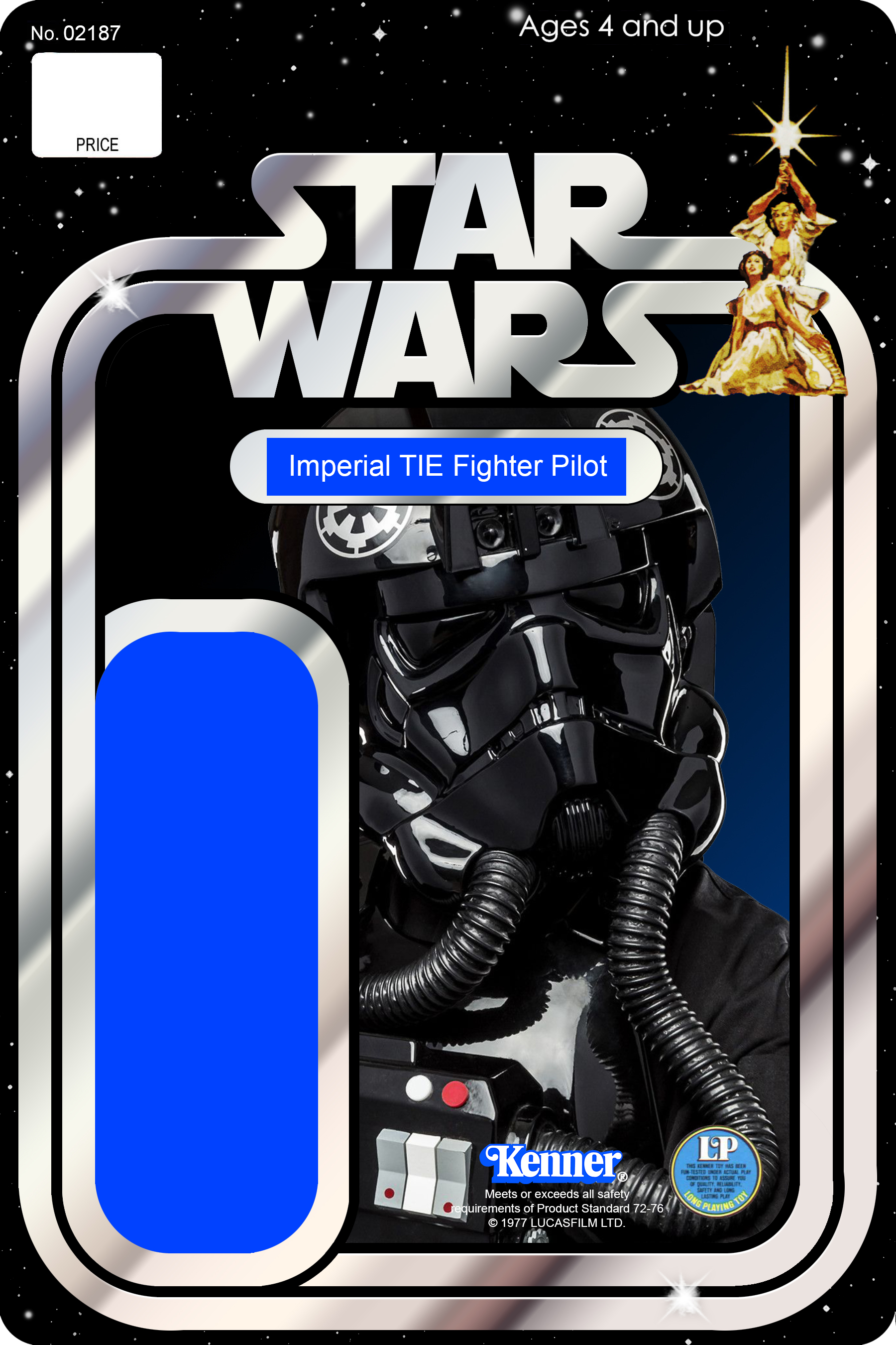 Star Wars 1977 action figure 011 TIE Fighter Pilot