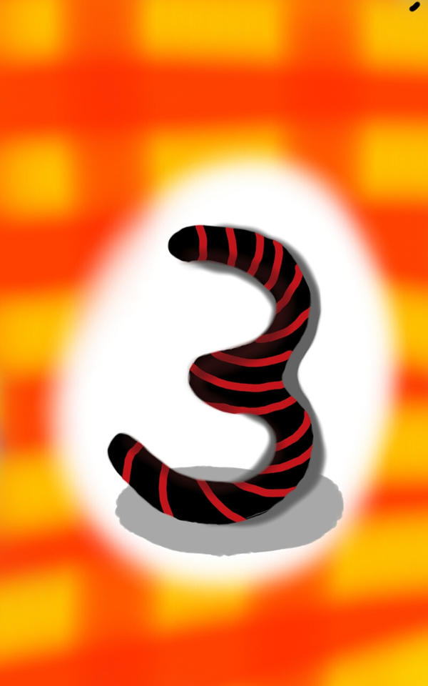 Number 3 Mod the number 3 by KawaiiLettuce1 on DeviantArt