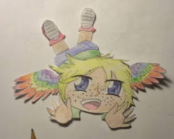 Colibri (my favourite, archangel, cripple) Chibi