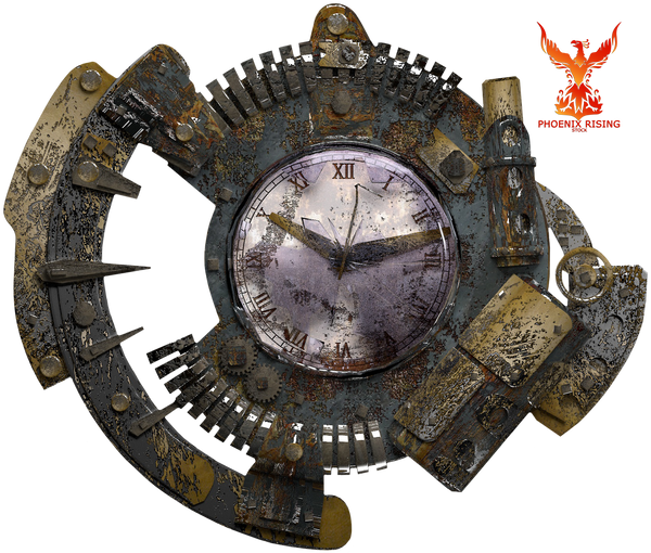 Steampunk Clock by PhoenixRisingStock on DeviantArt
