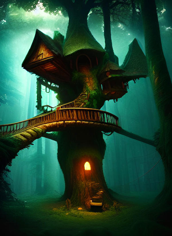 Treehouse 4 by PhoenixRisingStock on DeviantArt