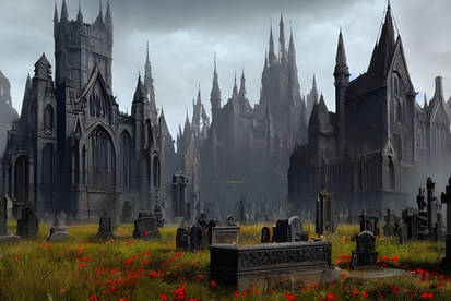 Gothic Graveyard 2 - Stock