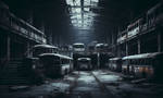 Abandoned Bus Station - Stock by PhoenixRisingStock