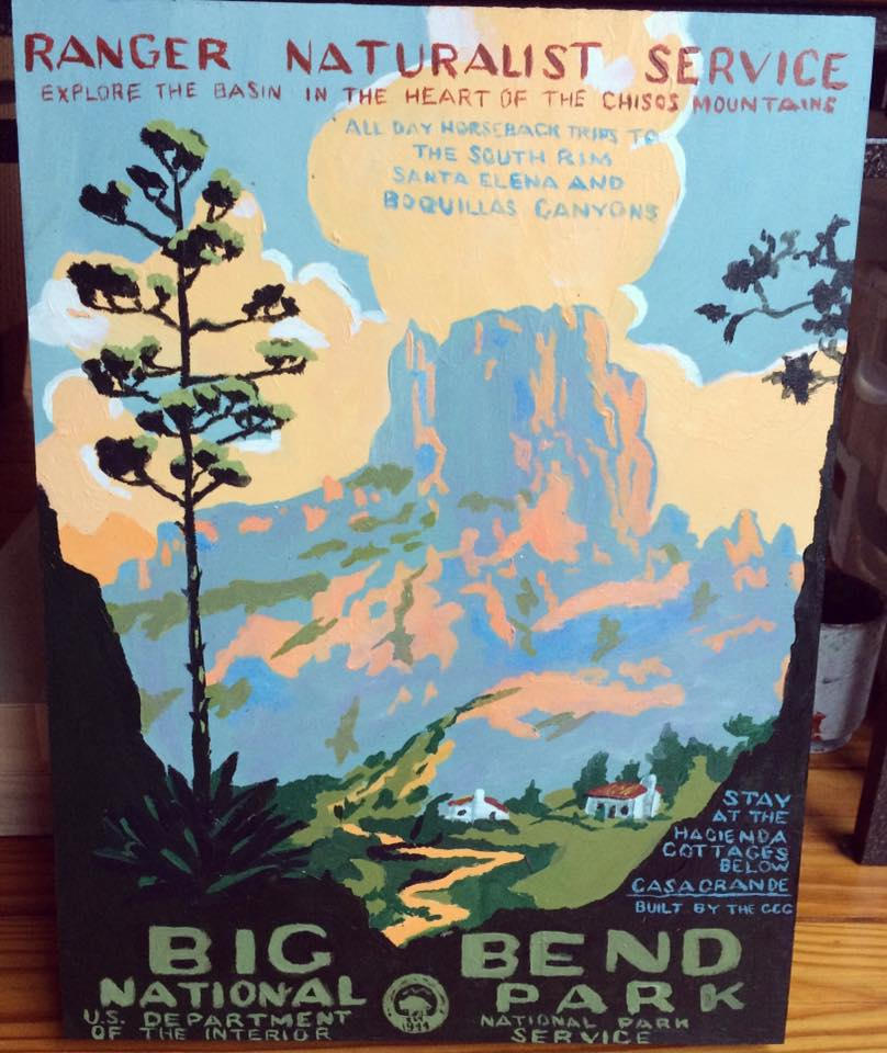 Big Bend National Park Poster by Muh-riss-uh on DeviantArt