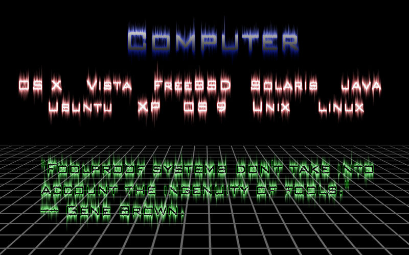 Blue Fire Computer Computer Blue Fire by jedi22 on DeviantArt