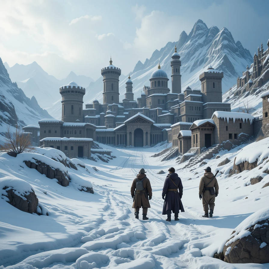 Snow city by gor29ib on DeviantArt