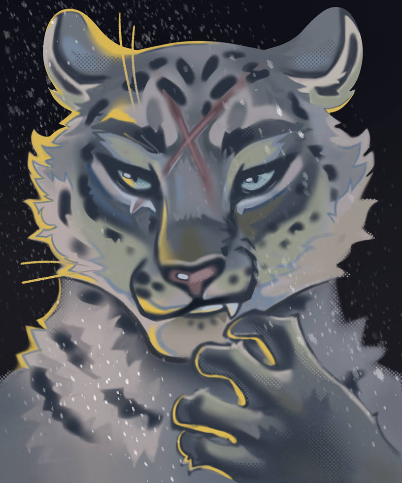 Snow Leopard by TeoNocturnal on DeviantArt
