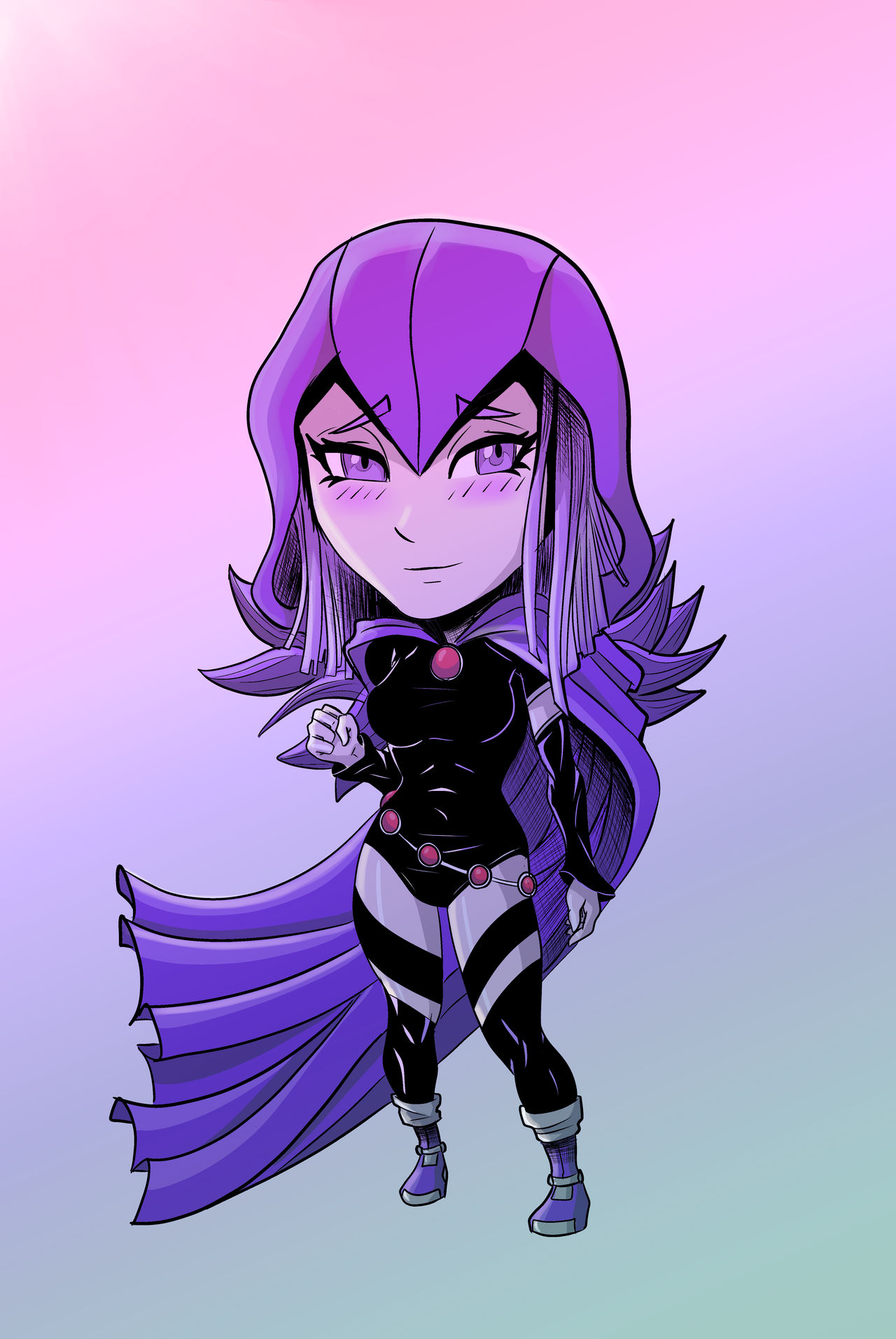 Chibi Raver Chibi Raven by houseofpencils on DeviantArt