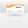 Sony Business Card Idea