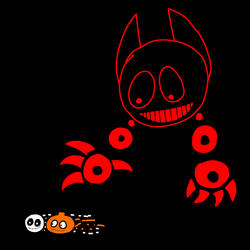 Bob chasing skidd and pump JSAB/SPOOKY MONTH