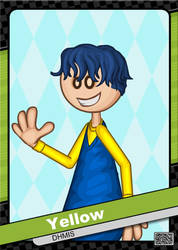 my papa louie pals design: yellow guy DHMIS