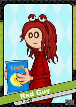 my papa louie pals design: red guy DHMIS