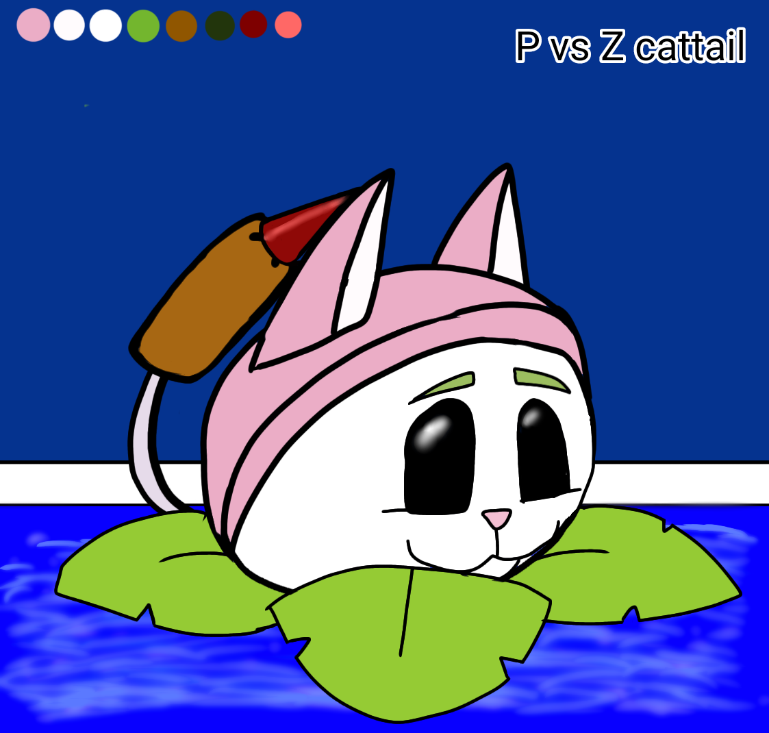 Zombies vs plants cattail by auroraalex on DeviantArt