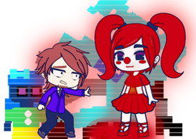 Elizabeth Afton death edit (BLOOD WARNING)