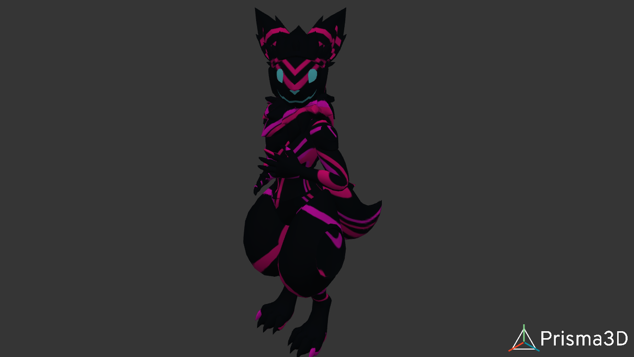 black with pink stripes protogyn by auroraalex on DeviantArt