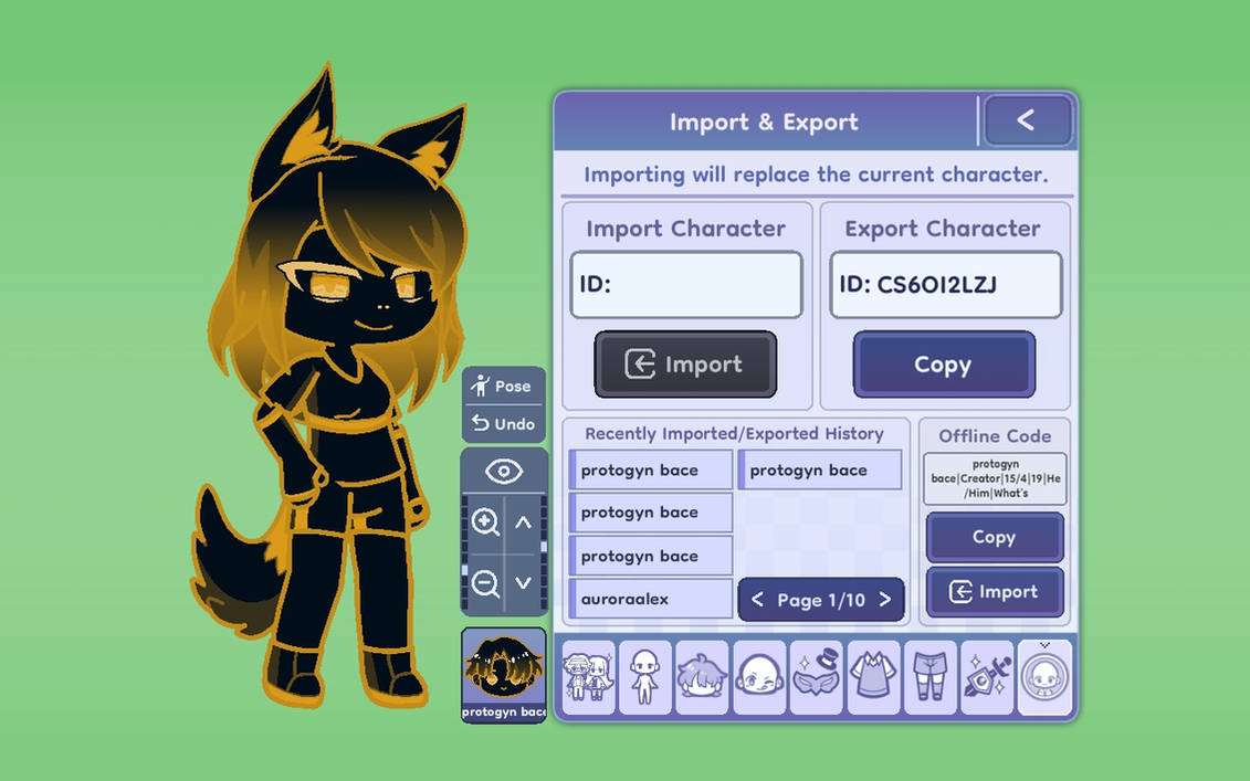 Protogyn gacha bace (orange) by auroraalex on DeviantArt