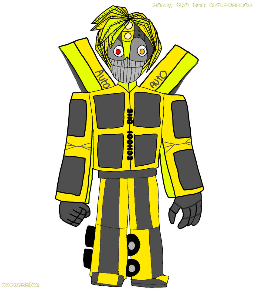 Berry the school bus transformer by auroraalex on DeviantArt