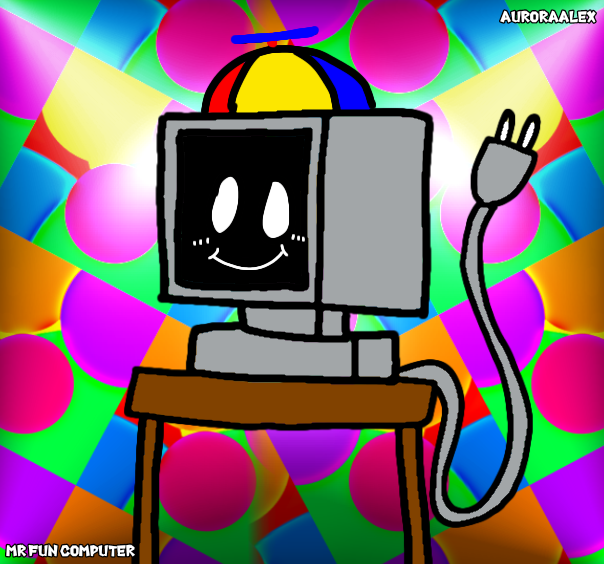 Mr fun computer SPRUNKI (redesign?) by auroraalex on DeviantArt