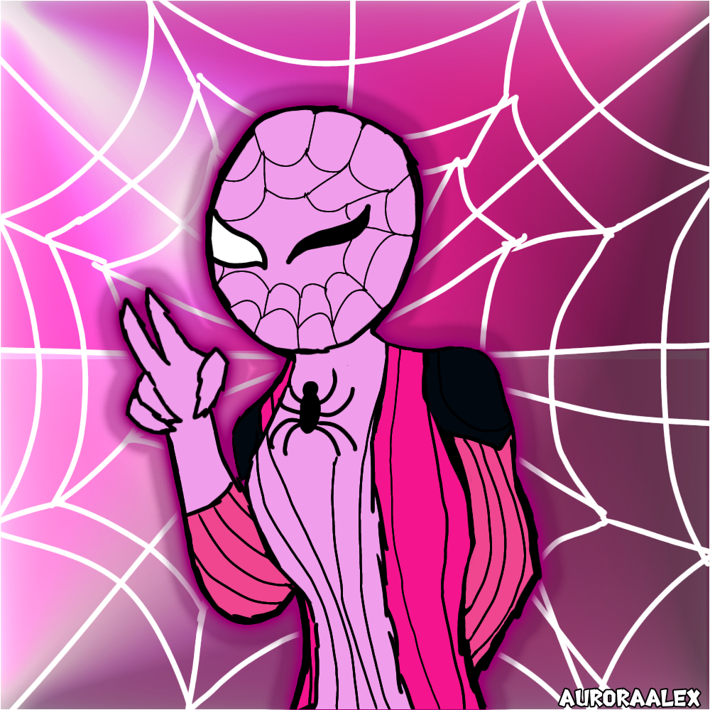 My charachter as spiderman/woman