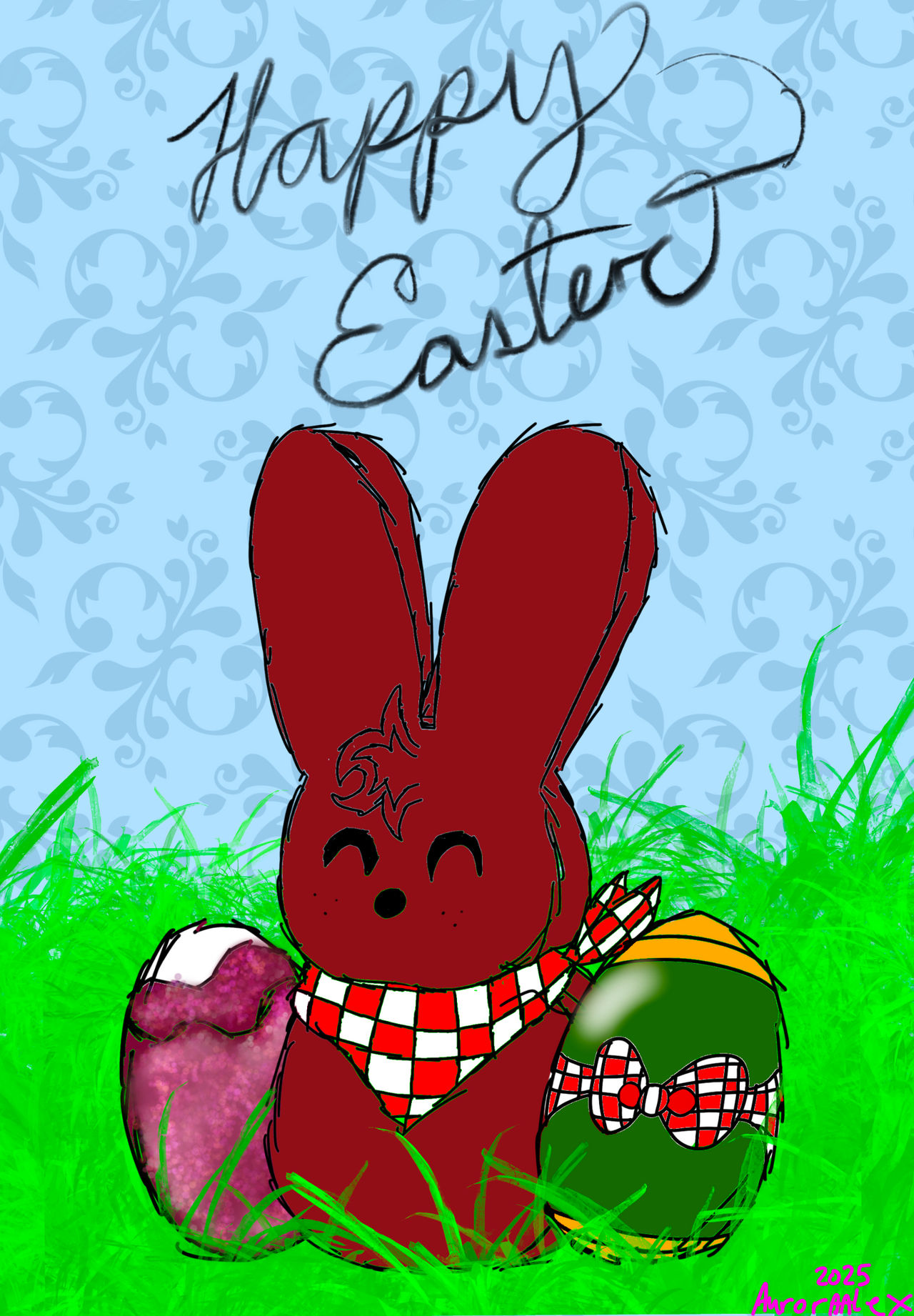 Peep easter (for my aunt) PROCREATE