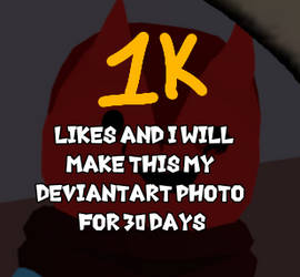 I will make this my PFP at 1k likes