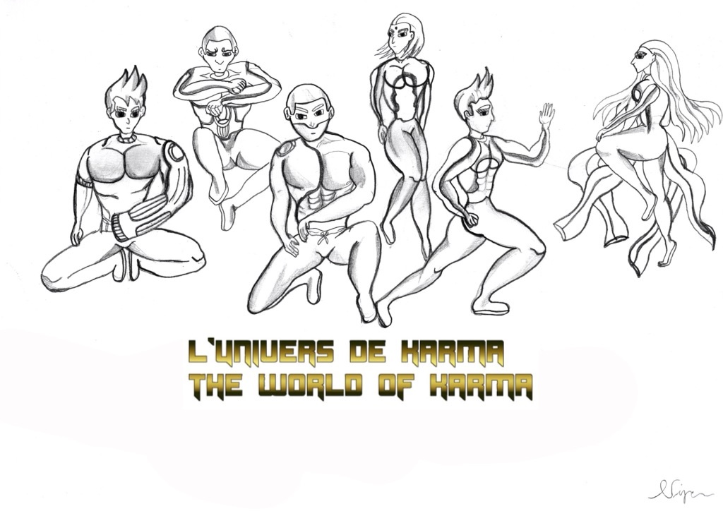 New chapter The characters of The World of Karma