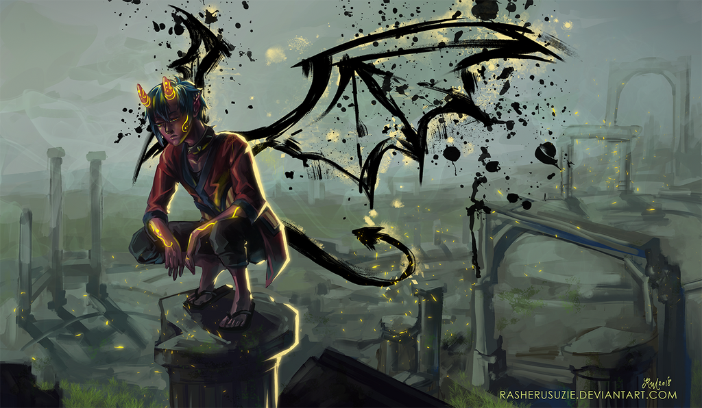 Wings of Ink by RasheruSuzie on DeviantArt