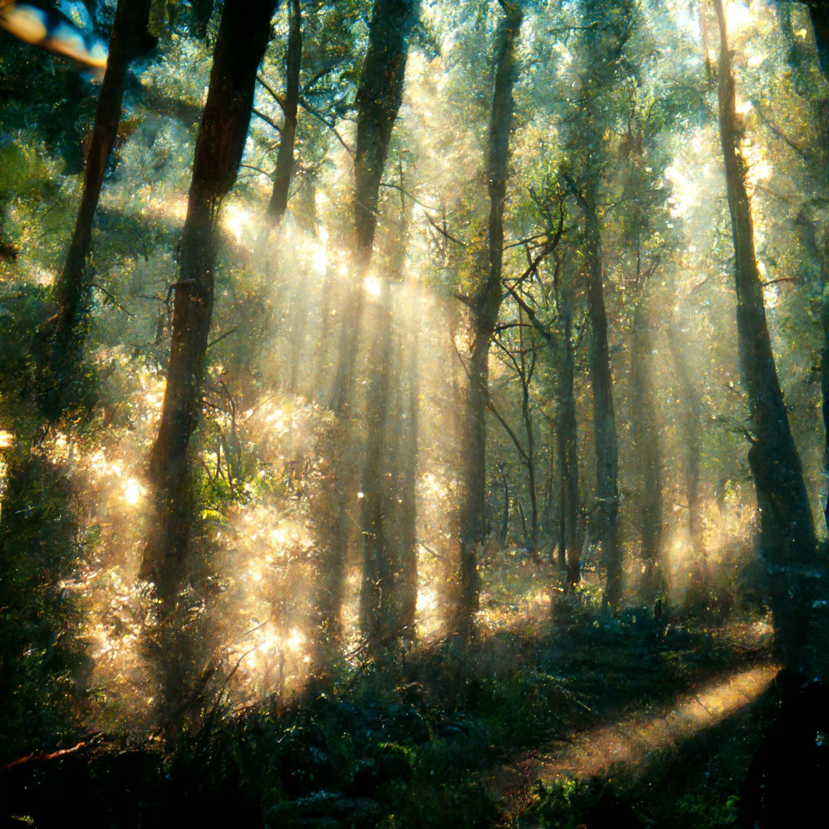 Light trough the trees by TheNocturnalSpirit on DeviantArt