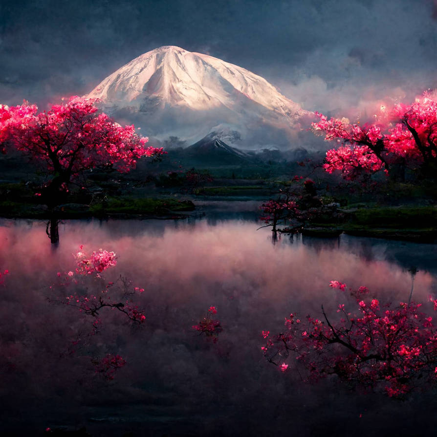 Japanese landscape by TheNocturnalSpirit on DeviantArt