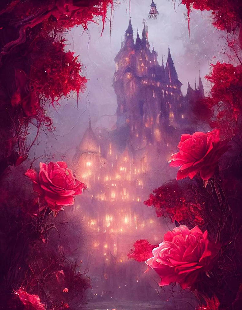 Castle of roses by TheNocturnalSpirit on DeviantArt