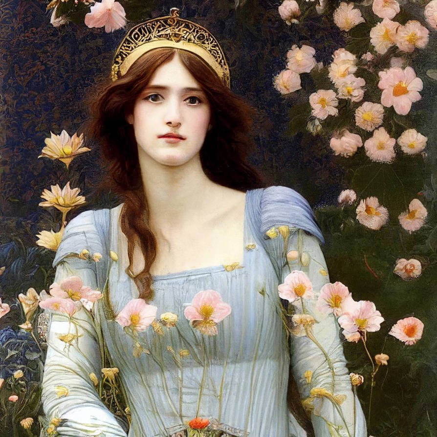 Pre-raphaelite princess by TheNocturnalSpirit on DeviantArt