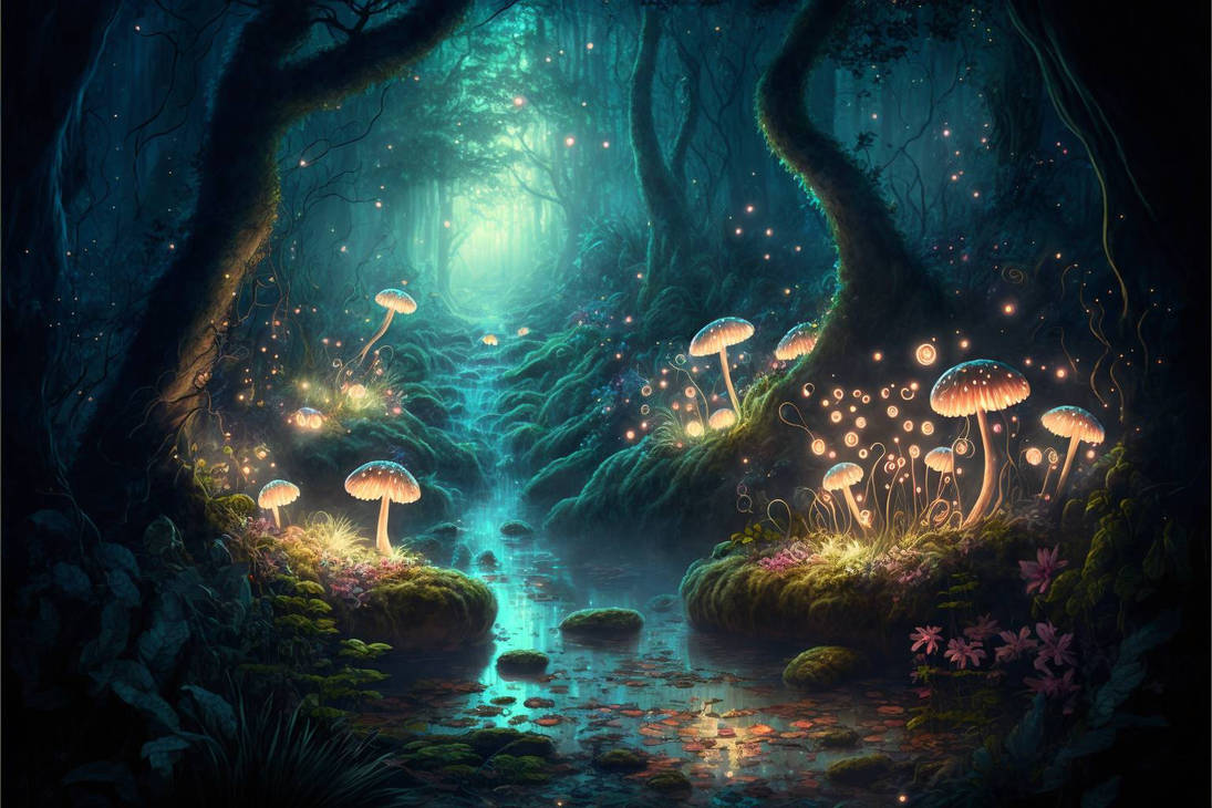 Magical forest by TheNocturnalSpirit on DeviantArt