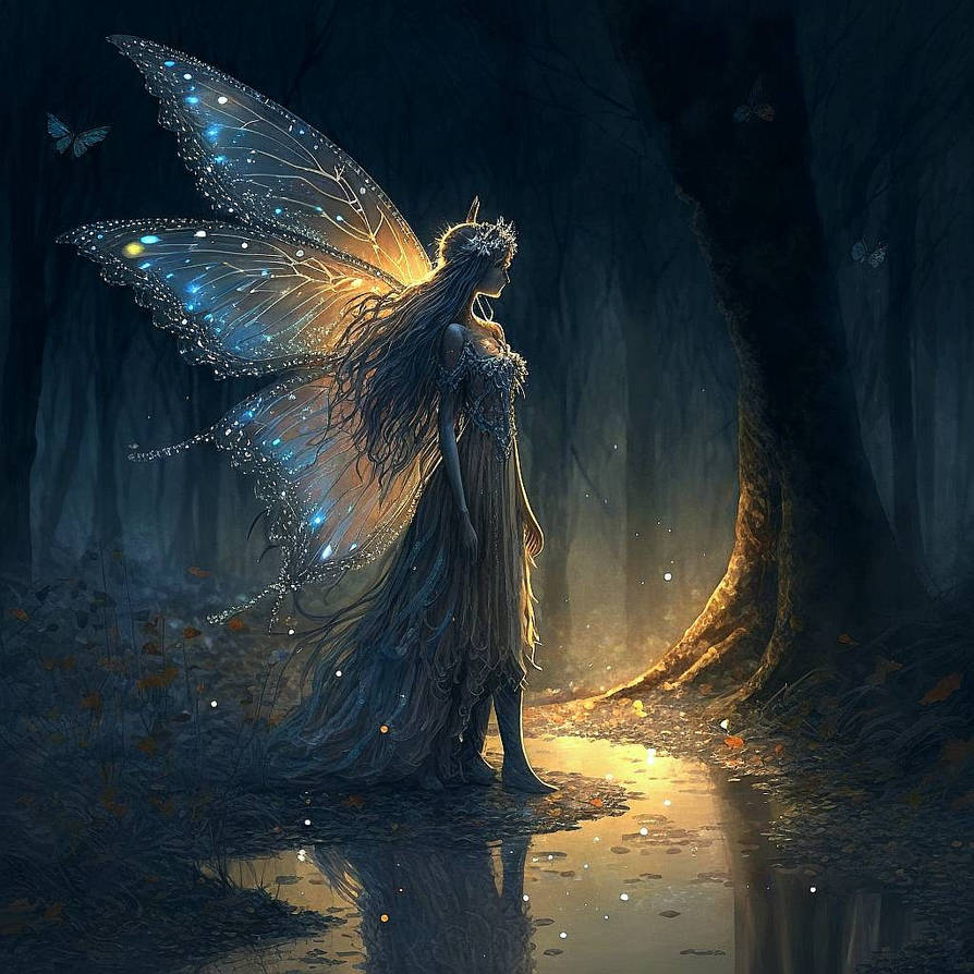 Fairy of the forest by TheNocturnalSpirit on DeviantArt