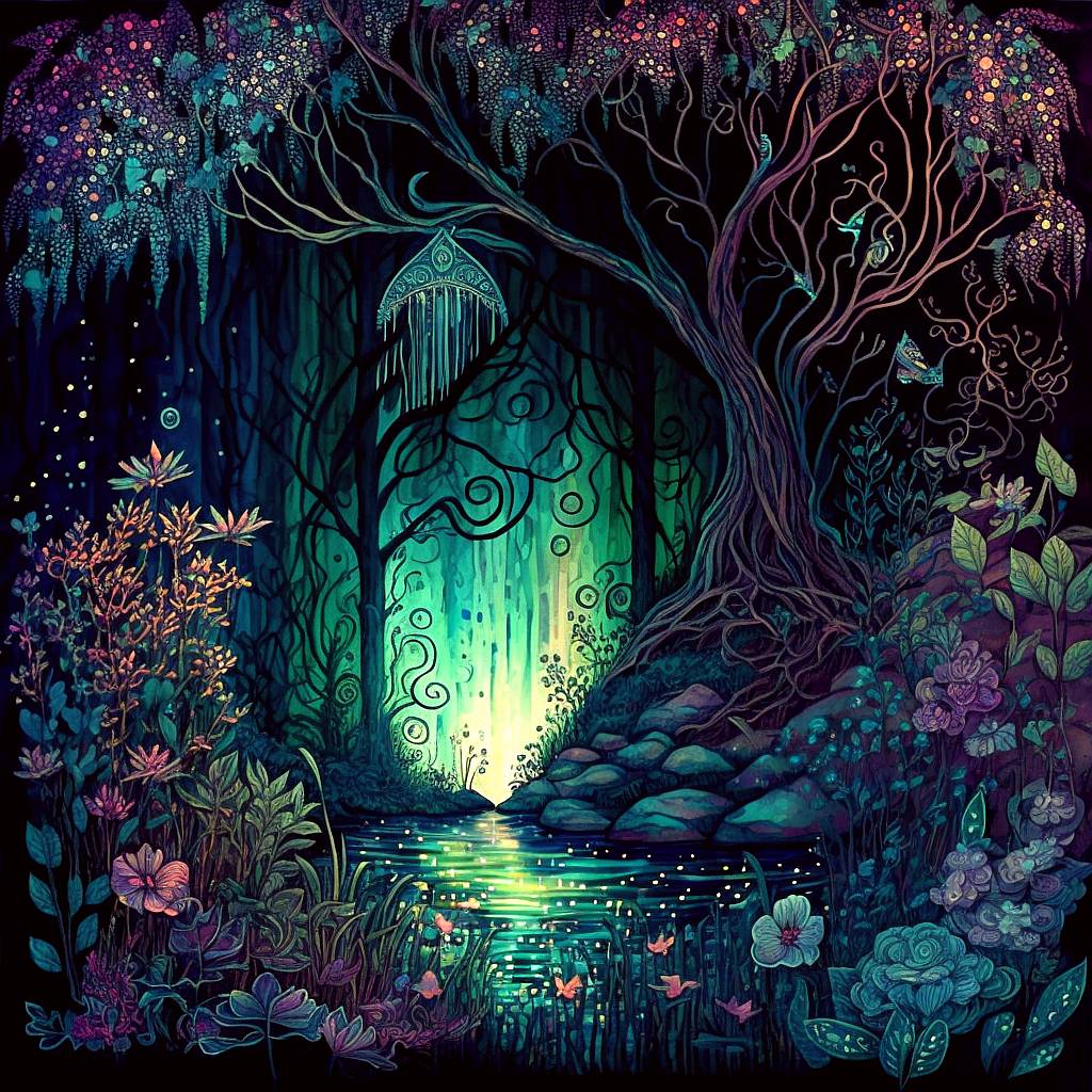 Magical pond by TheNocturnalSpirit on DeviantArt