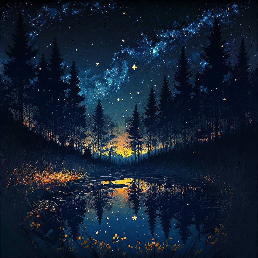 Sunrise on the pine forest by TheNocturnalSpirit on DeviantArt