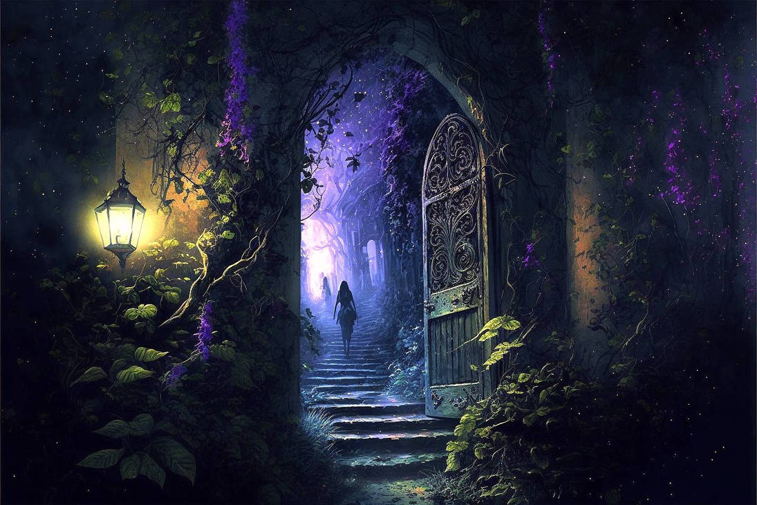 Garden entrance by TheNocturnalSpirit on DeviantArt