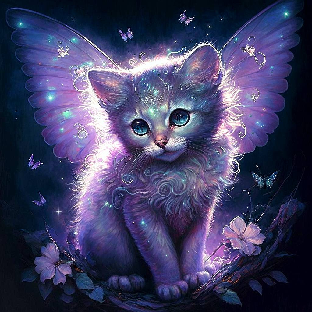 Fair Cat Fairy cat by TheNocturnalSpirit on DeviantArt