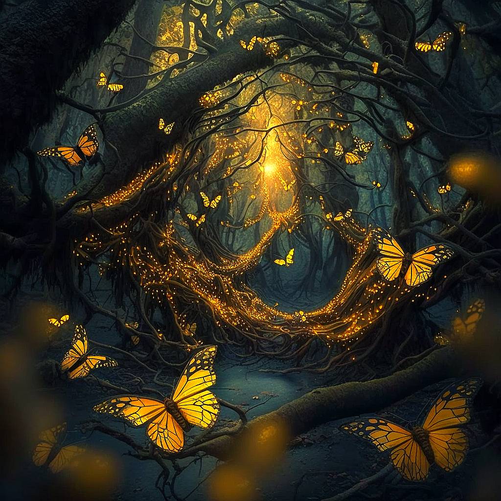 Enchanted forest by TheNocturnalSpirit on DeviantArt