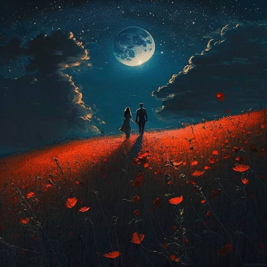 Together under the stars by TheNocturnalSpirit on DeviantArt