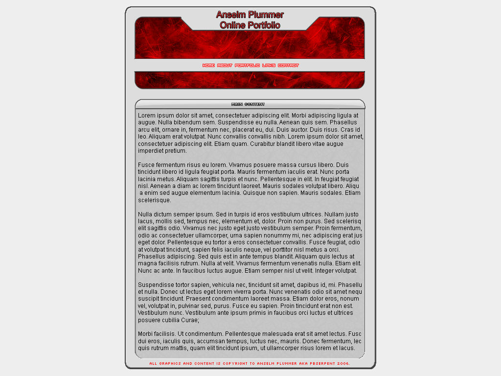 Old Layout 3 by PBSerpent on DeviantArt
