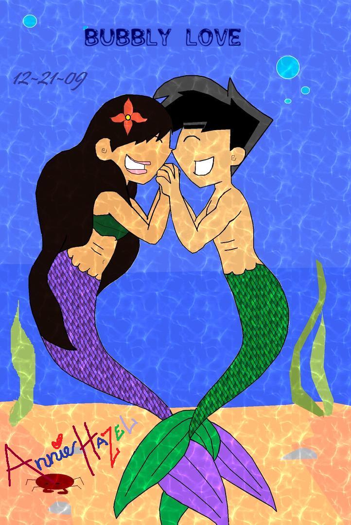 Mermaid's Bubbly Love