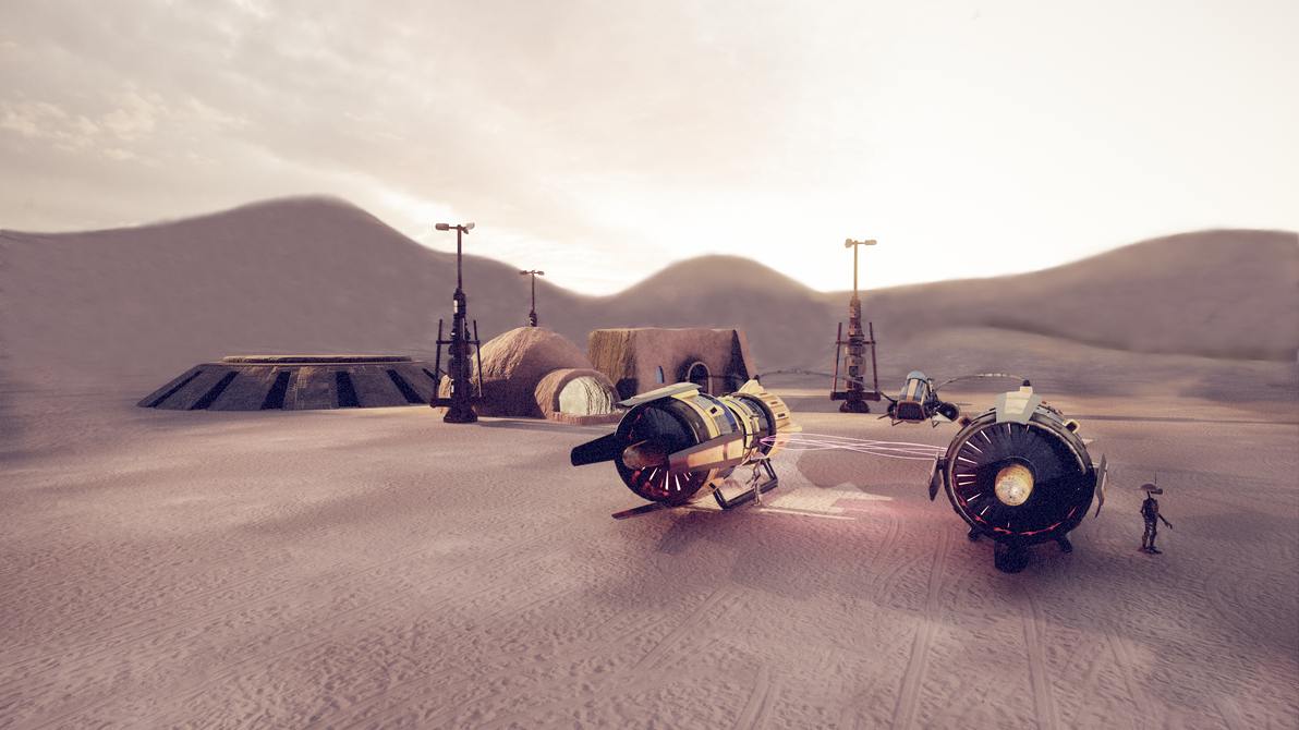 Podracer by EugenRybakov on DeviantArt