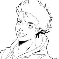 deviantart profile pic lineart