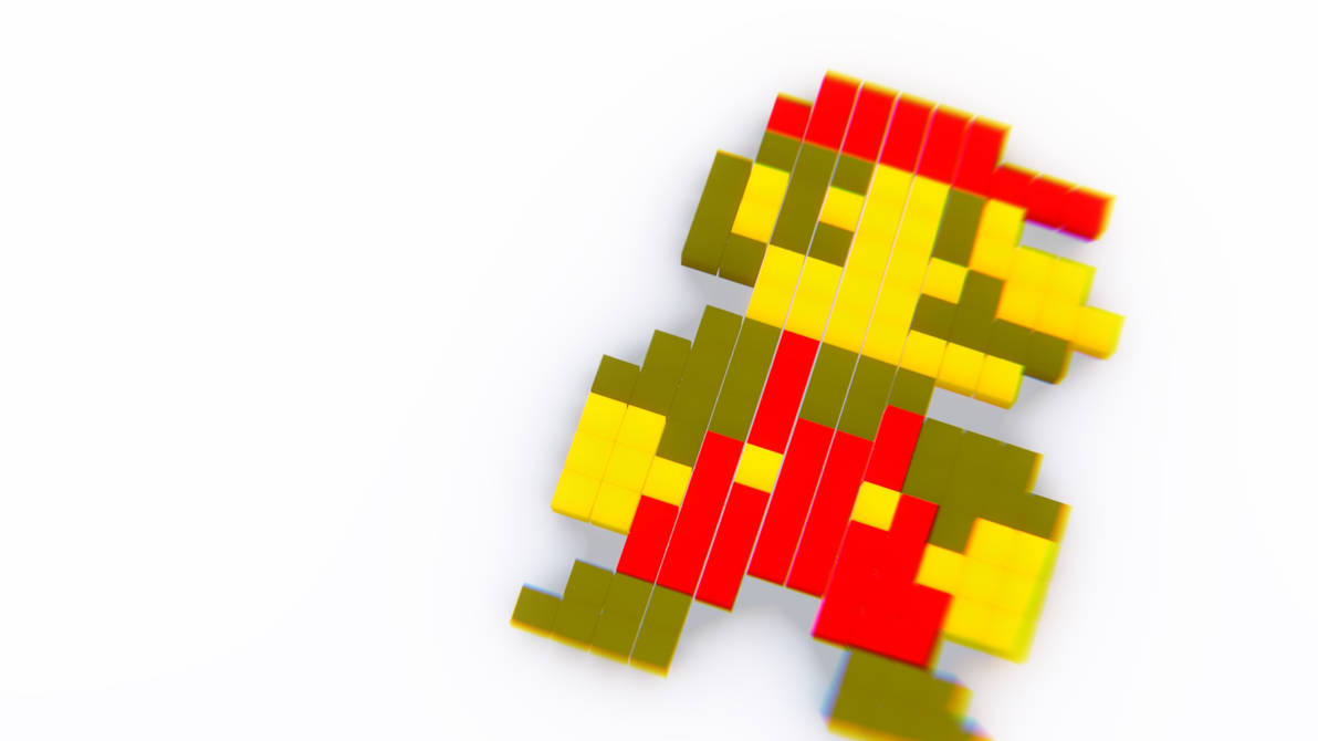 Invincible 8 Bit Mario 8-bit Mario by thekingofthevikings on DeviantArt